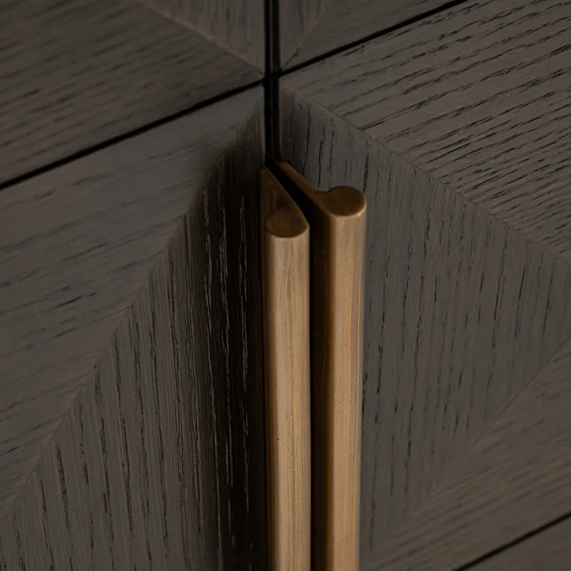 Sideboard Claremont, Braun, 4 Türen von Richmond Interiors, Produktansicht 8