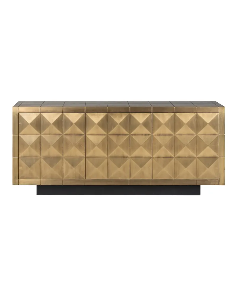 Sideboard Collada, Goldfarben, gebürstet von Richmond Interiors