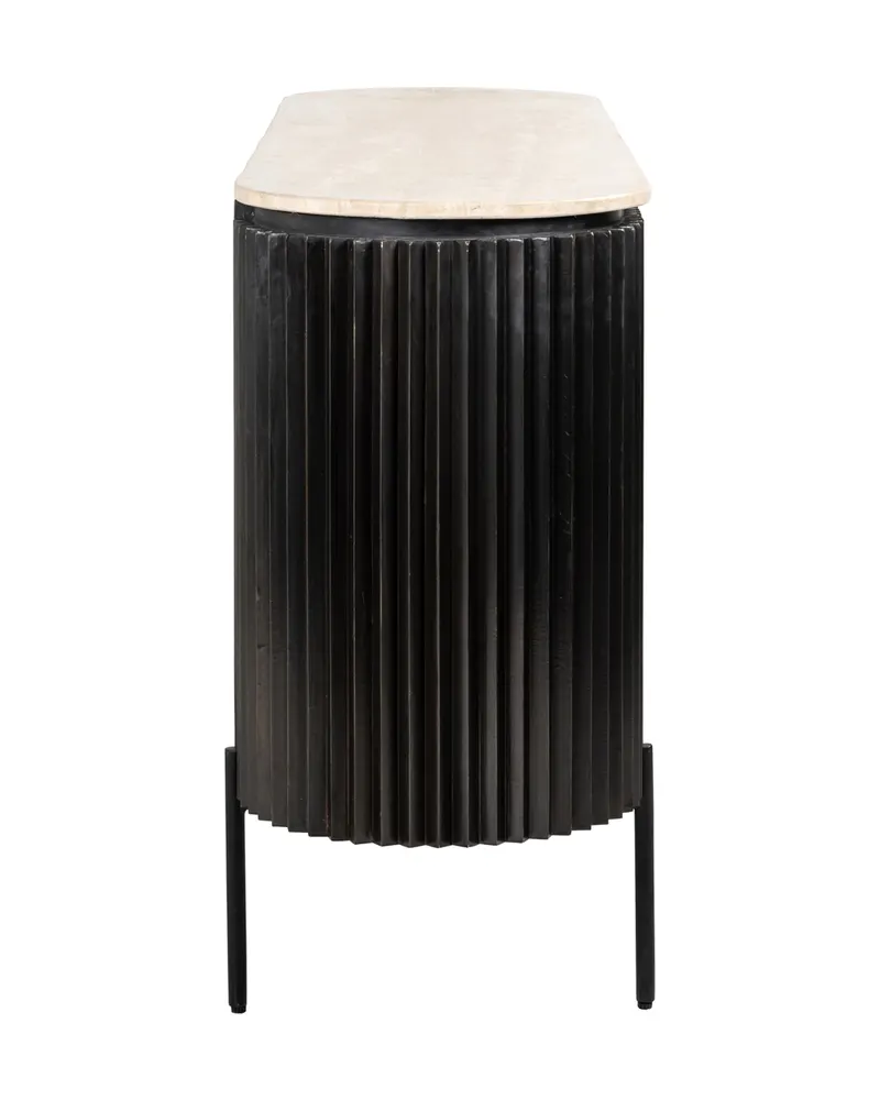 Sideboard Hampton, Dunkelbraun von Richmond Interiors, Produktansicht 3