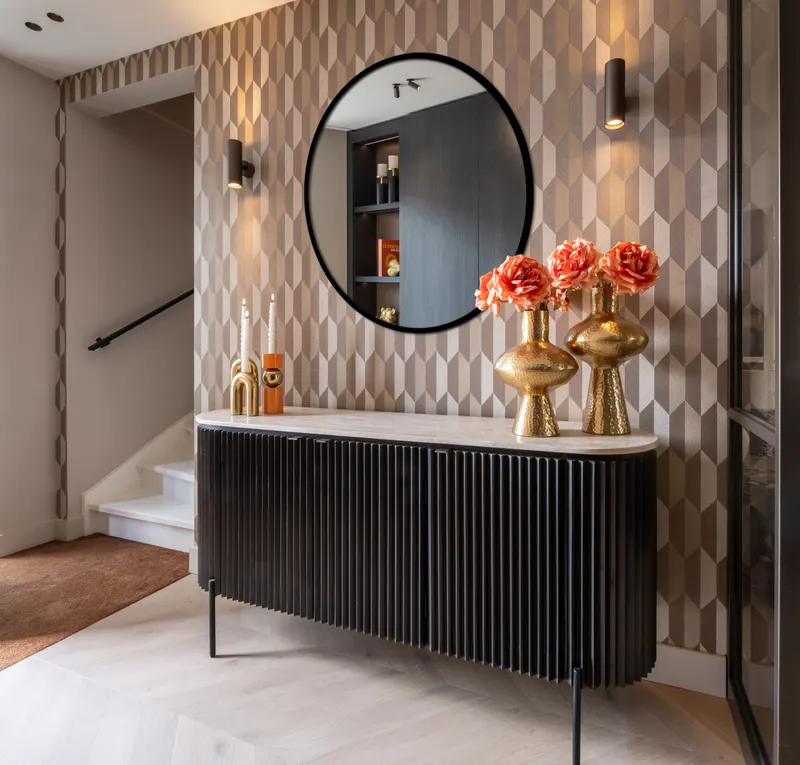 Buchstützen Kiss von Richmond Interiors, Wohnbeispiel 12, im Wohnraum
