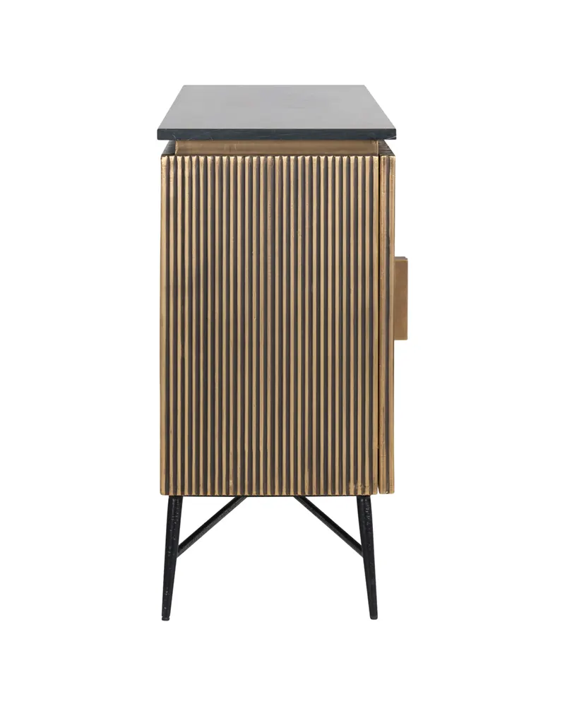 Sideboard Ironville, Goldfarben von Richmond Interiors, Produktansicht 4