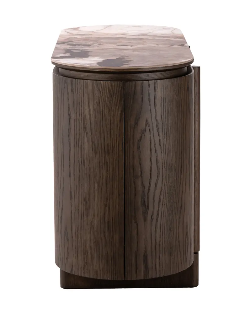 Sideboard Langford, Braun, 3 Türen von Richmond Interiors, Produktansicht 3