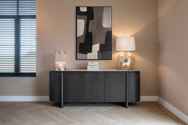 Tischleuchte Jazzy, Amber von Richmond Interiors, Wohnbeispiel 6, im Wohnraum