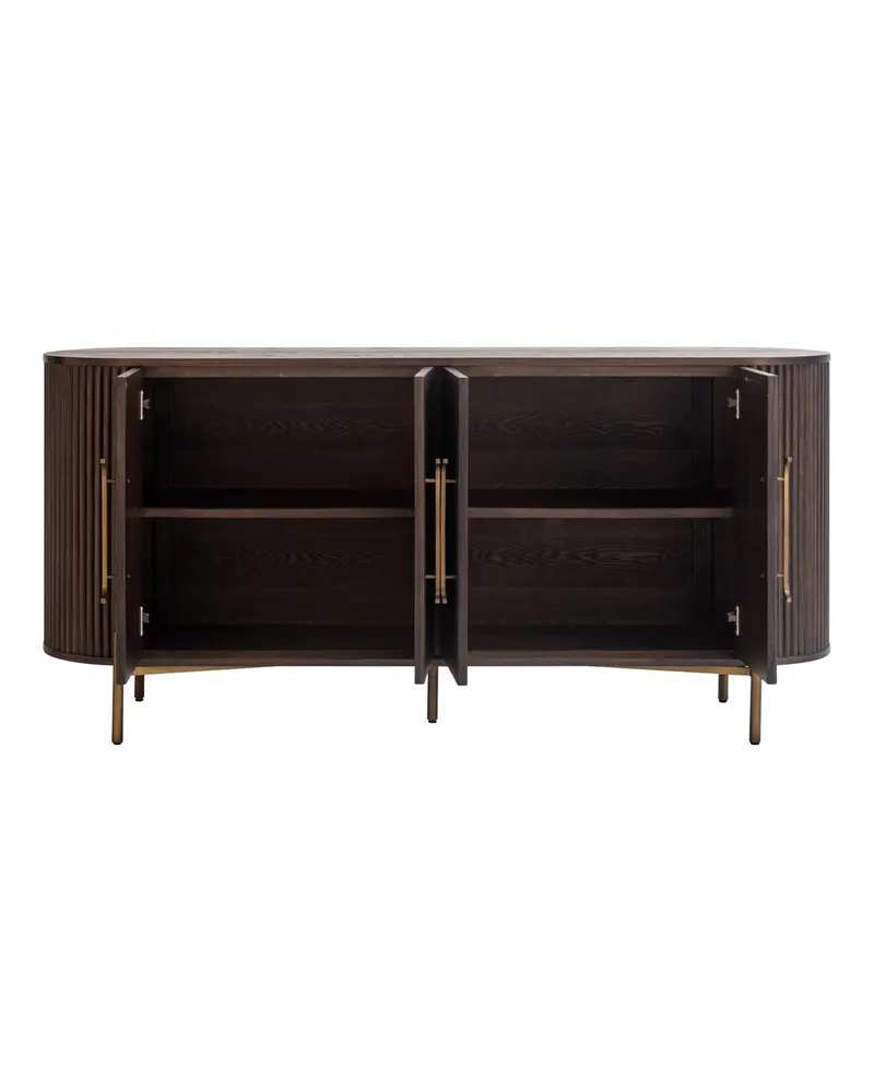 Sideboard Luxor, Braun von Richmond Interiors, Produktansicht 3