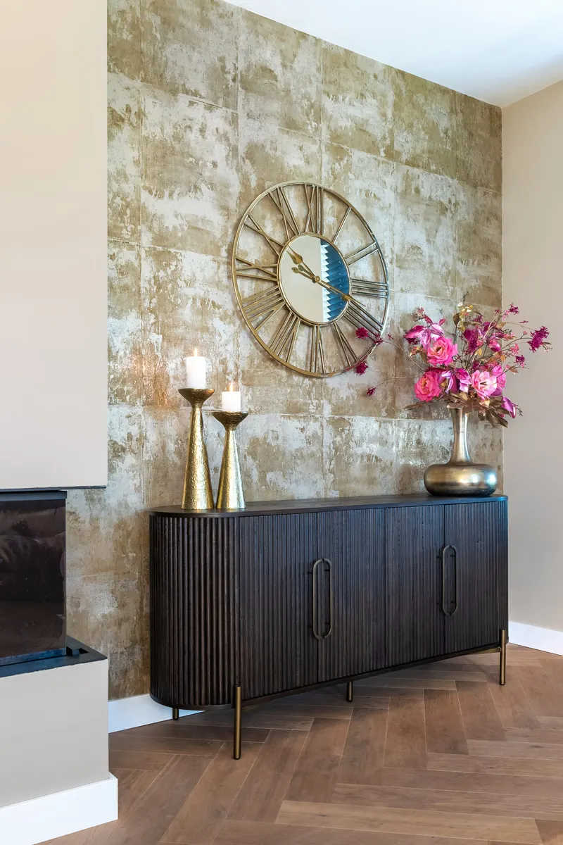 Sideboard Luxor, Braun von Richmond Interiors, Wohnbeispiel 7, im Wohnraum