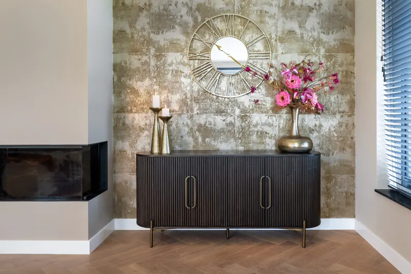 Sideboard Luxor, Braun von Richmond Interiors, Wohnbeispiel 8, im Wohnraum