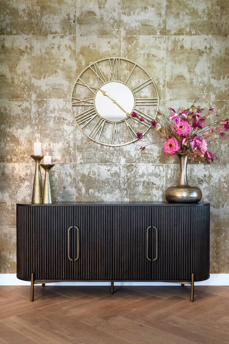Sideboard Luxor, Braun von Richmond Interiors, Wohnbeispiel 9, im Wohnraum