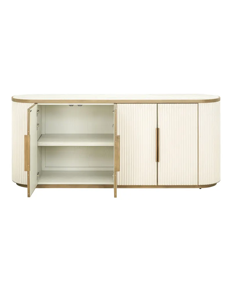 Sideboard Tivoli Weiß 4-Türig von Richmond Interiors, Produktansicht 4