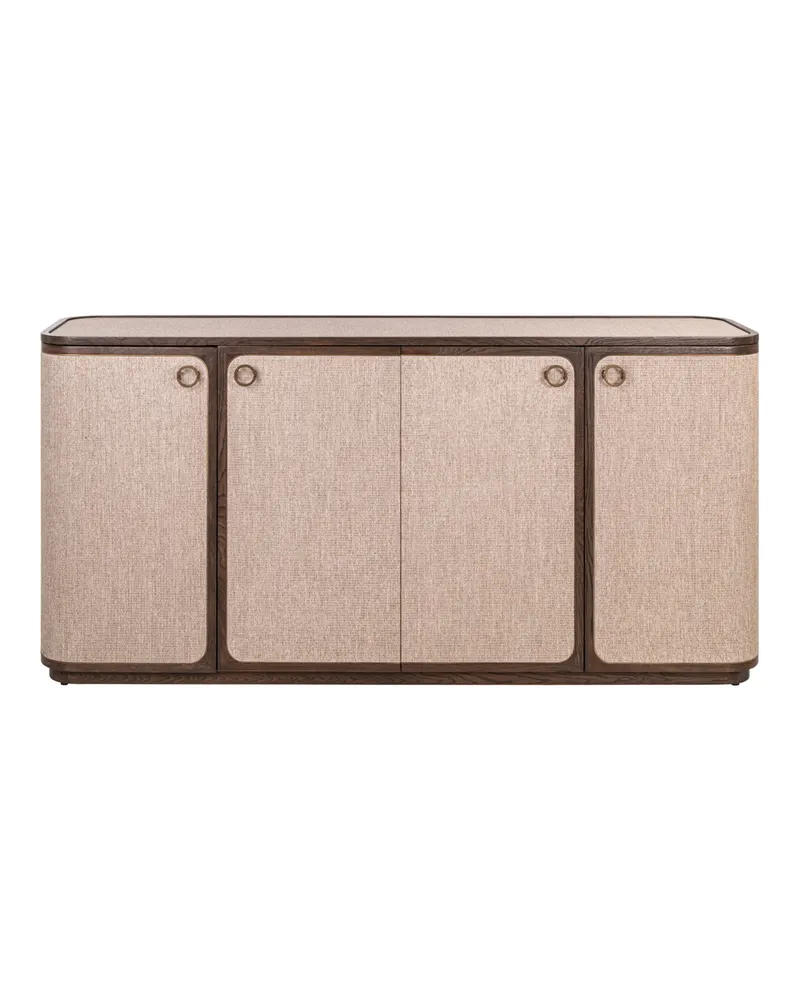 Sideboard Willox, Beige, 4 Türen von Richmond Interiors