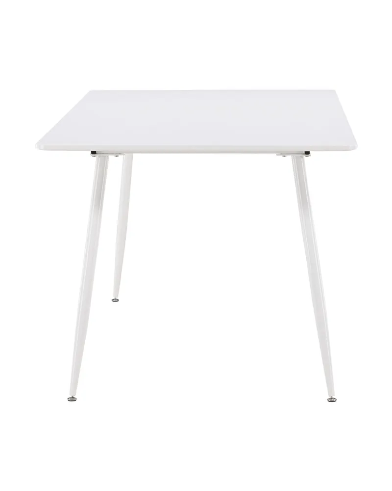 Silar weißer Esstisch 180 × 90 cm, Ansicht 4