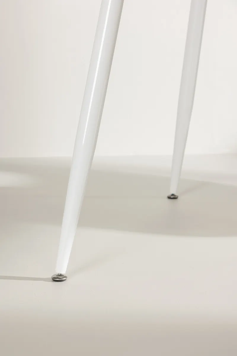 Silar weißer Esstisch 180 × 90 cm, im Wohnraum, Ansicht 2
