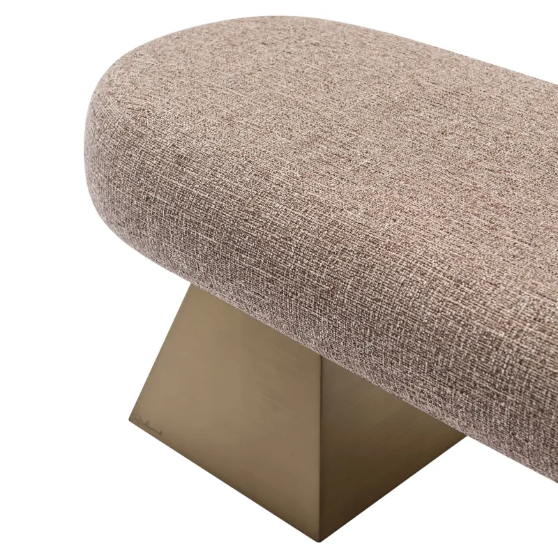 Sitzbank Alexander Jones, Brown tweed, feuerhemmend von Richmond Interiors, Produktansicht 6