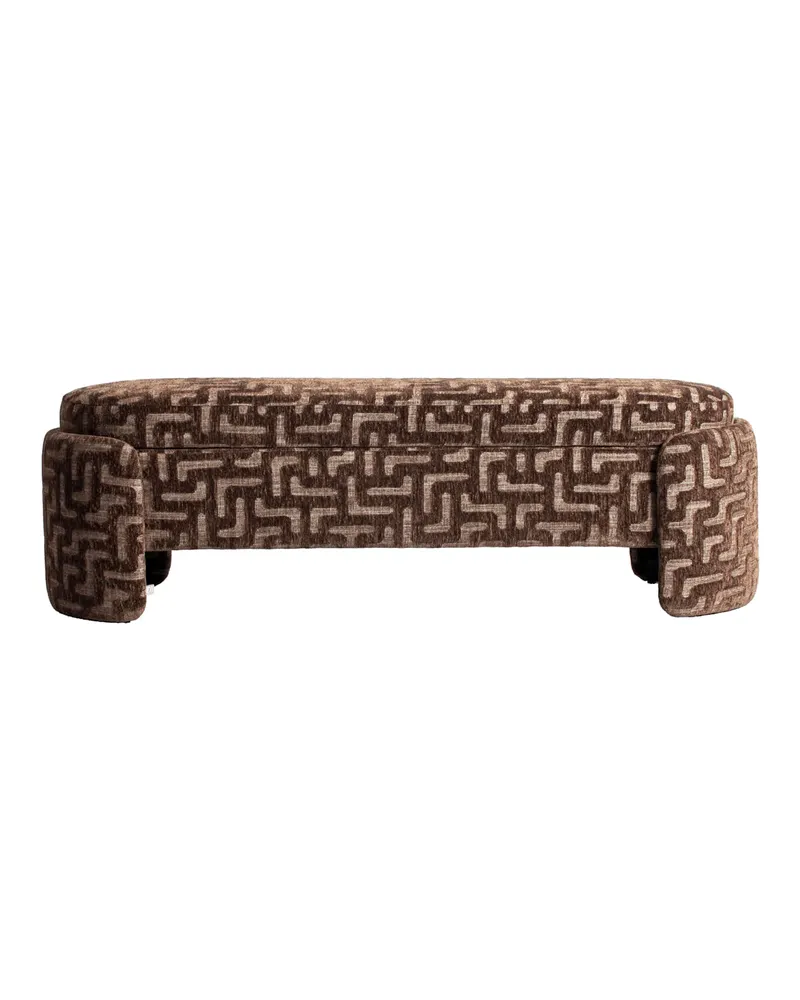 Sitzbank Cupid, Brown labyrinth von Richmond Interiors