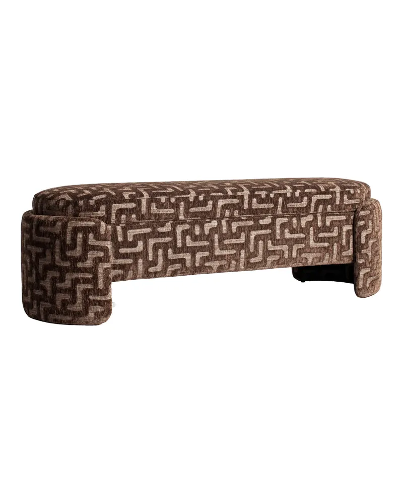 Sitzbank Cupid, Brown labyrinth von Richmond Interiors, Produktansicht 2