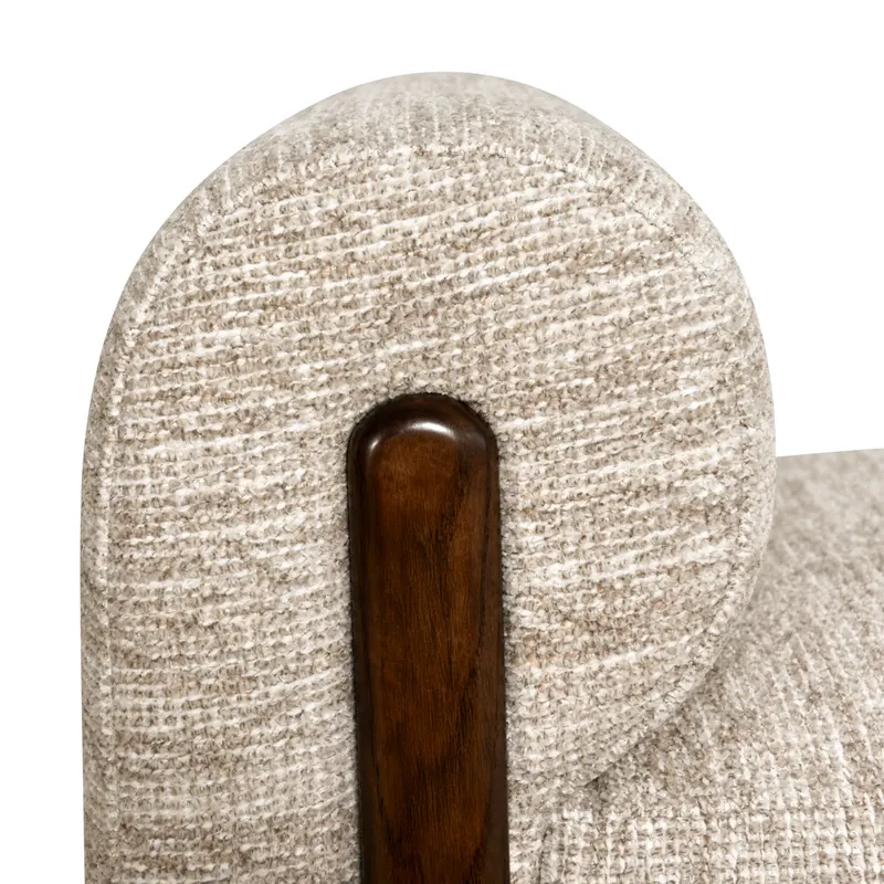 Sitzbank Winslov, Natural softweave, feuerhemmend von Richmond Interiors, Produktansicht 5