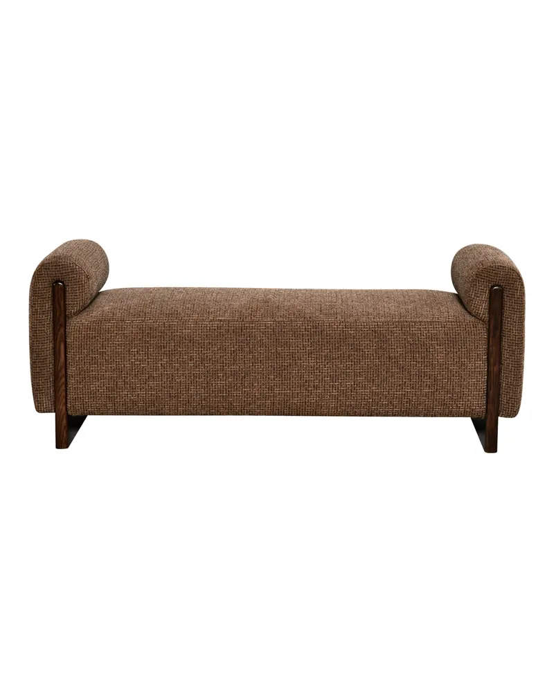 Sitzbank Winslov, Brown blockweave, feuerhemmend von Richmond Interiors
