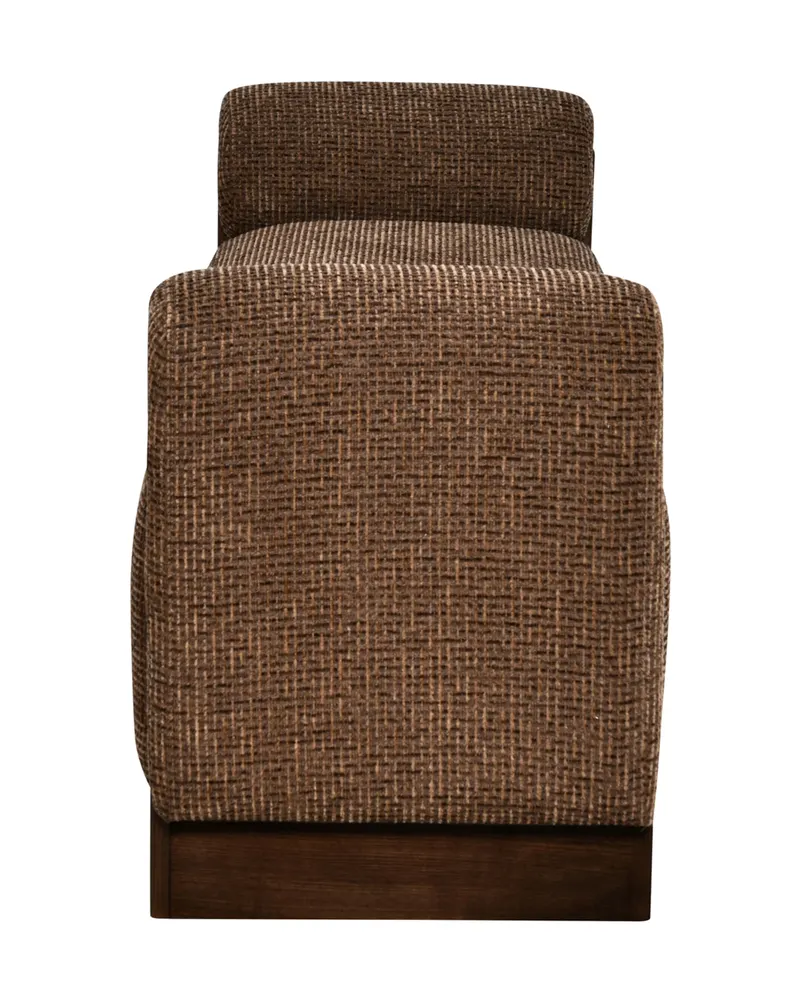 Sitzbank Winslov, Brown blockweave, feuerhemmend von Richmond Interiors, Produktansicht 3