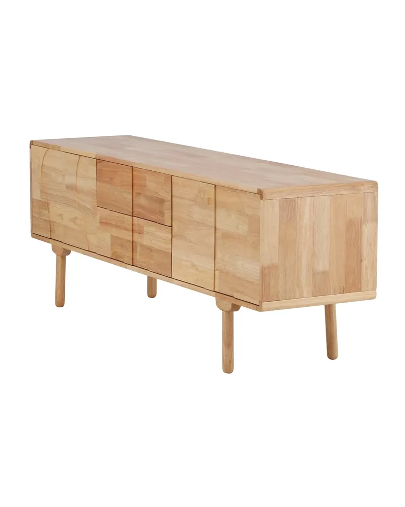 Skärhamn Sideboard aus Kautschukholz in 45 × 180 × 65 cm, Ansicht 7