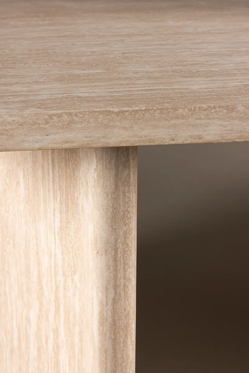 Skagen rechteckiger Esstisch 240 × 100 cm, im Wohnraum, Ansicht 5