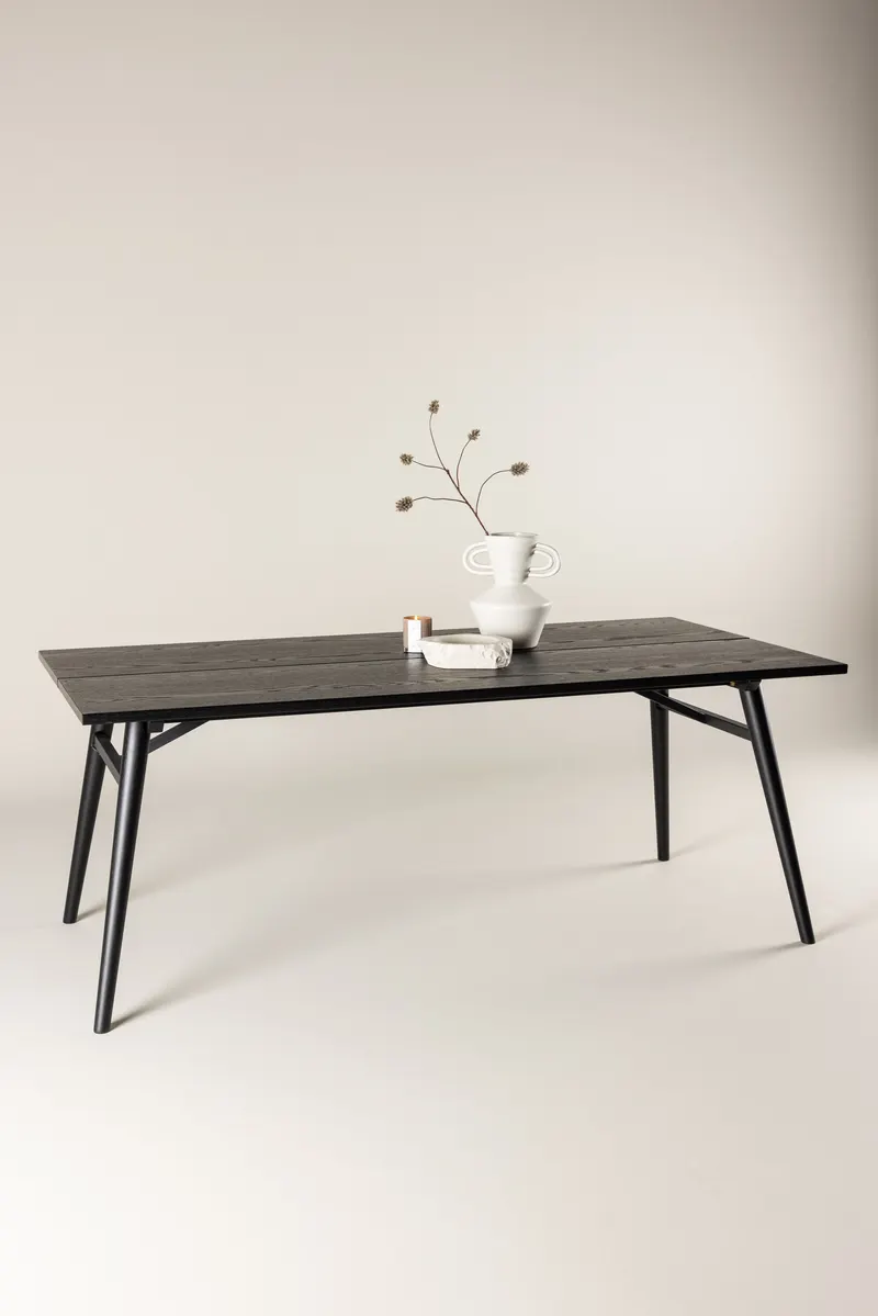 Sleek Esstisch ausziehbar mit Zierfuge, im Wohnraum, Ansicht 1
