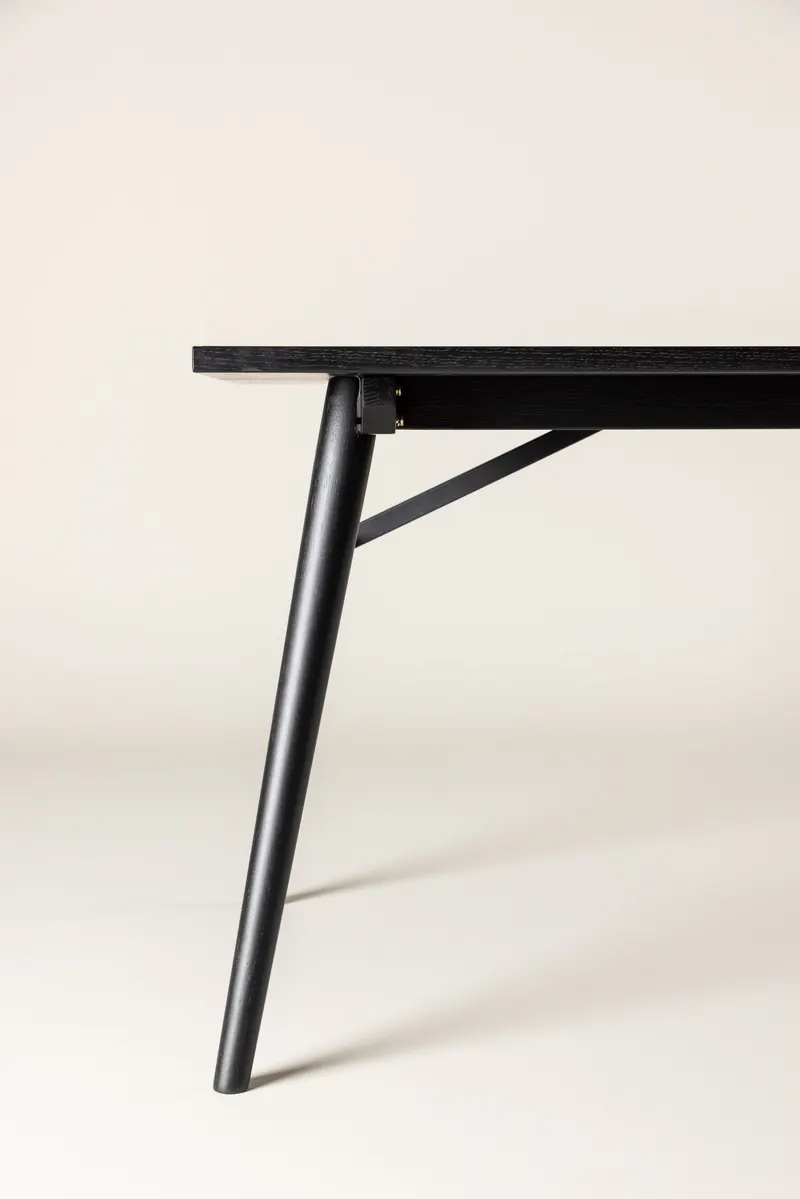 Sleek Esstisch ausziehbar mit Zierfuge, im Wohnraum, Ansicht 2