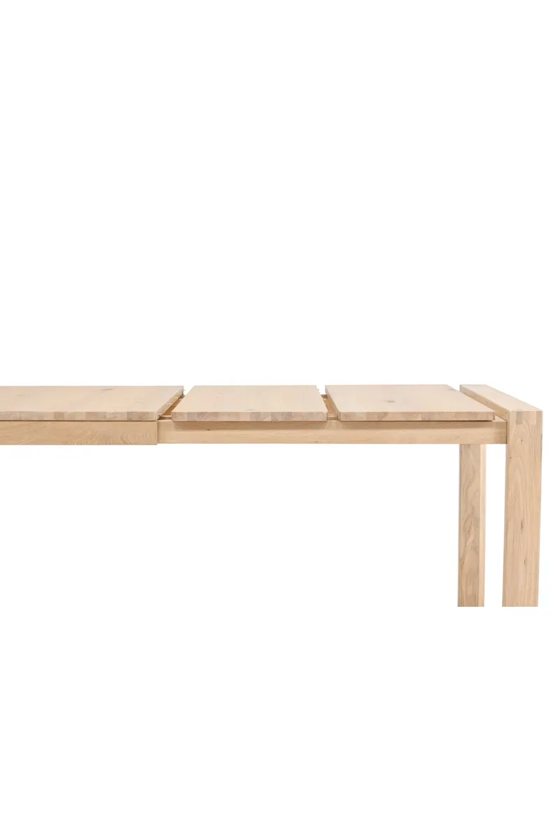 Slider Esstisch aus Eiche, ausziehbar in Whitewash, Ansicht 25