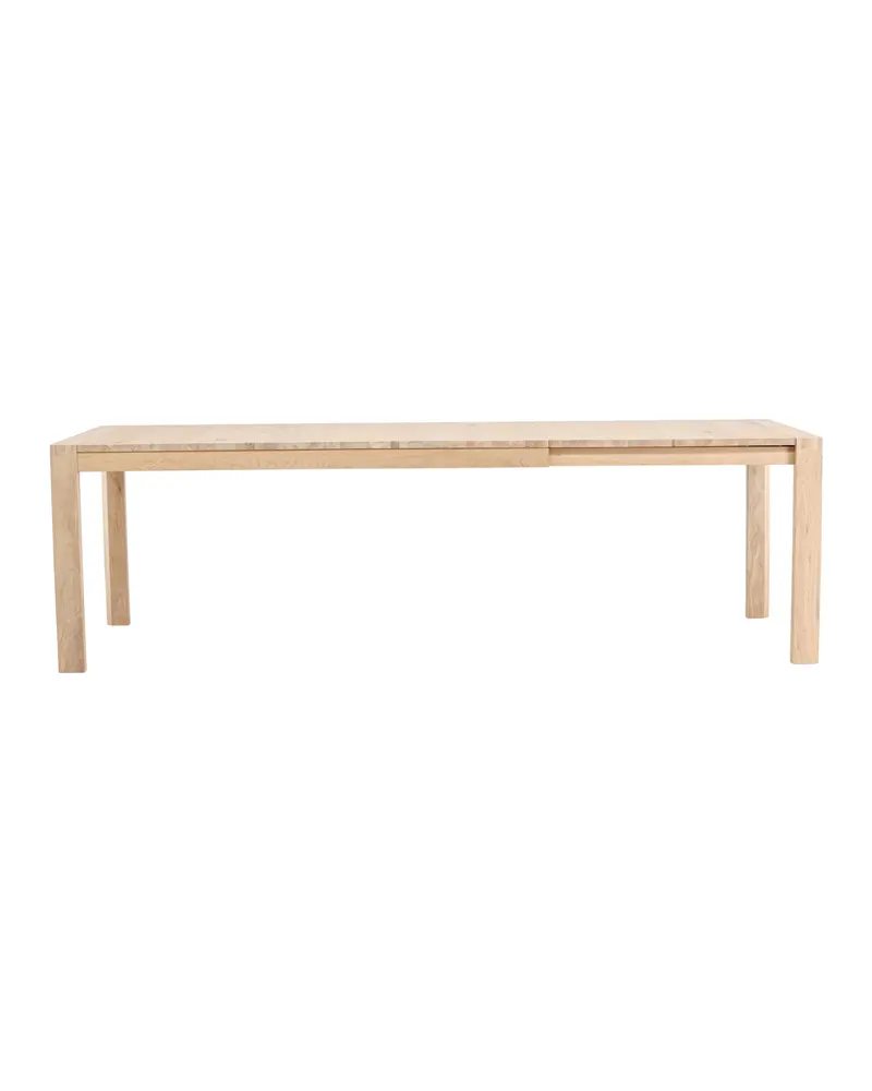 Slider Esstisch aus Eiche, ausziehbar in Whitewash, Ansicht 5