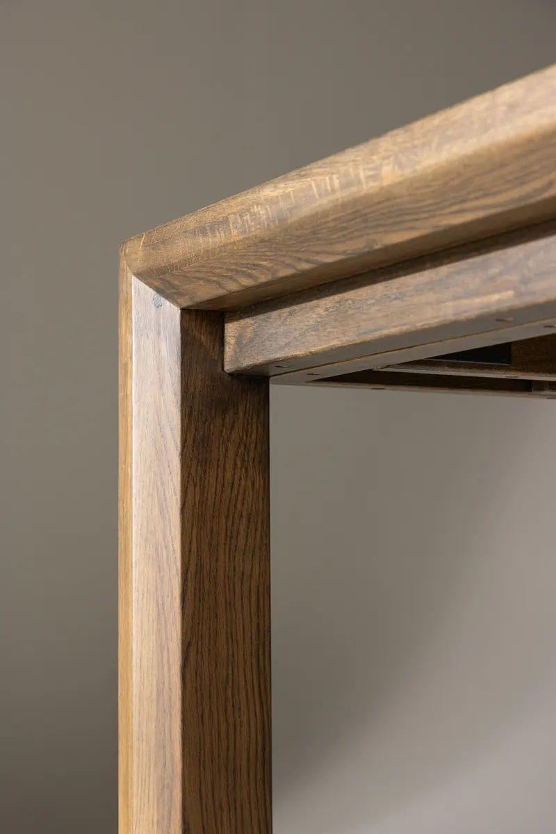 Slider Esstisch aus Eiche, ausziehbar in Natur, im Wohnraum, Ansicht 3