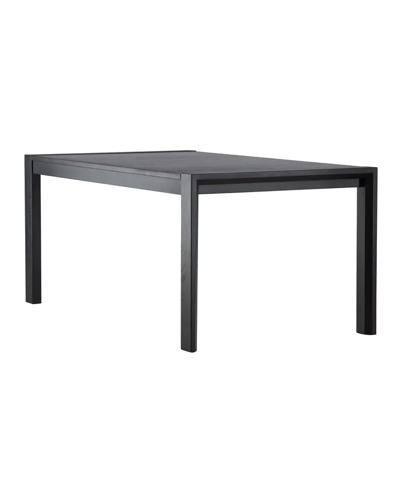 Slider Esstisch aus Eiche, ausziehbar in Schwarz, Ansicht 7