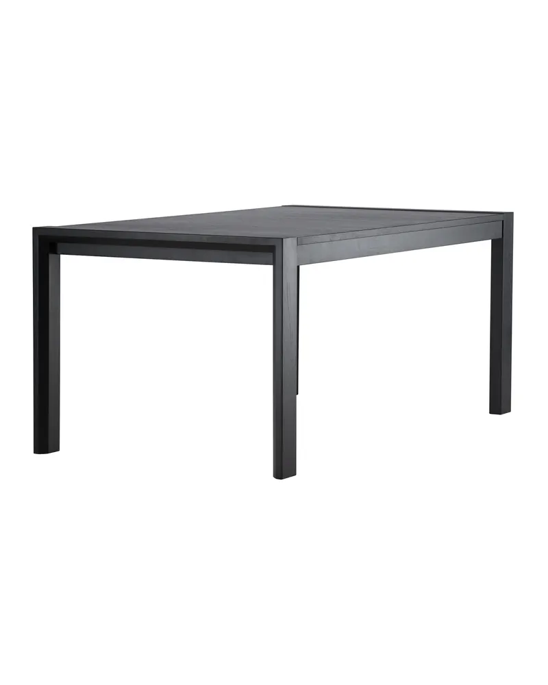 Slider Esstisch aus Eiche, ausziehbar in Schwarz, Ansicht 9