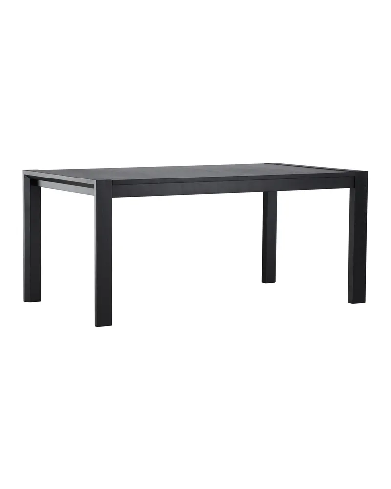 Slider Esstisch aus Eiche, ausziehbar in Schwarz, Ansicht 10