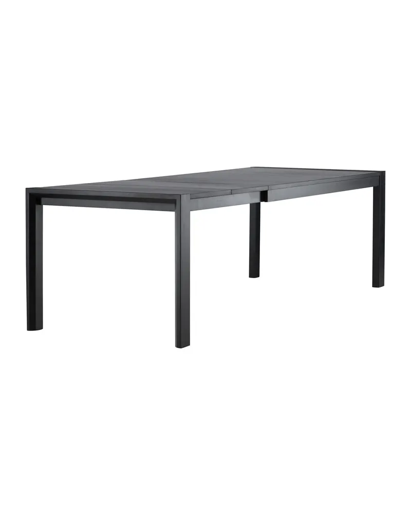 Slider Esstisch aus Eiche, ausziehbar in Schwarz, Ansicht 17