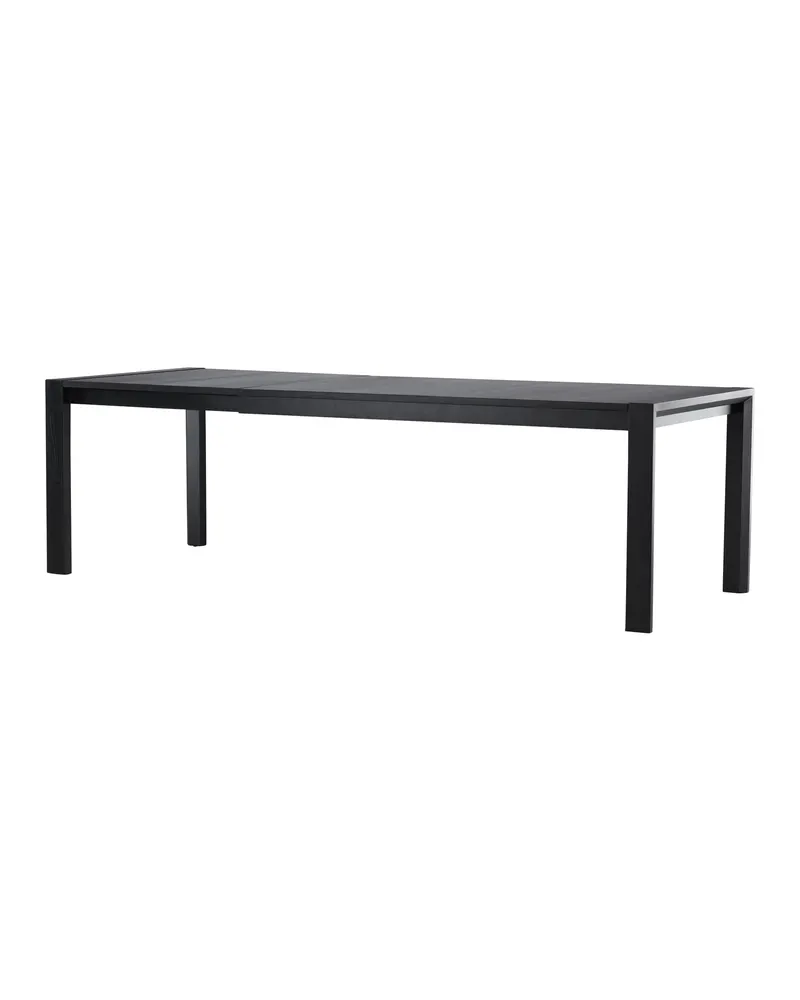 Slider Esstisch aus Eiche, ausziehbar in Schwarz, Ansicht 20