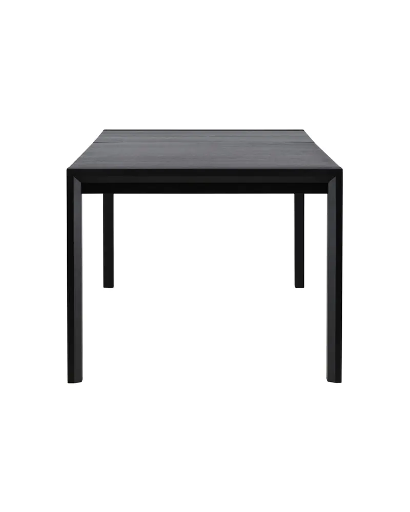 Slider Esstisch aus Eiche, ausziehbar in Schwarz, Ansicht 22