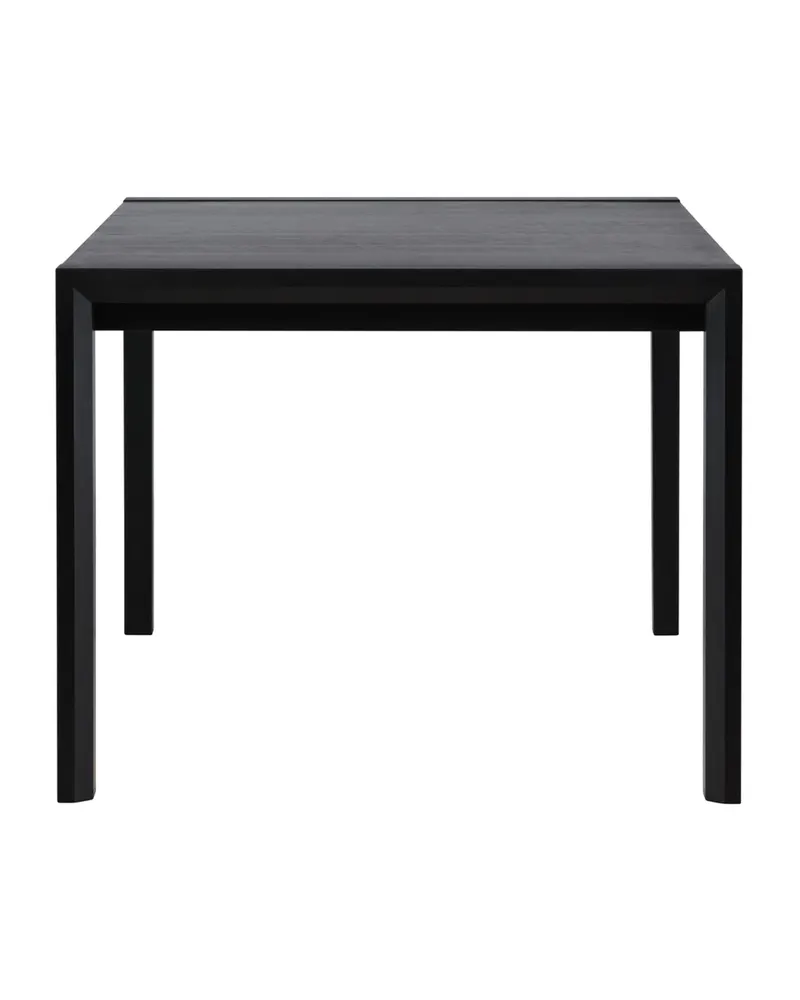 Slider Esstisch aus Eiche, ausziehbar in Schwarz, Ansicht 3