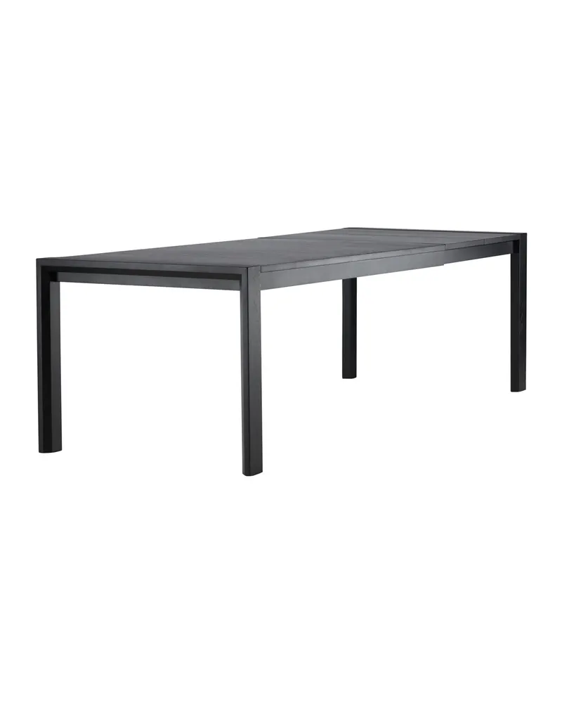 Slider Esstisch aus Eiche, ausziehbar in Schwarz, Ansicht 23