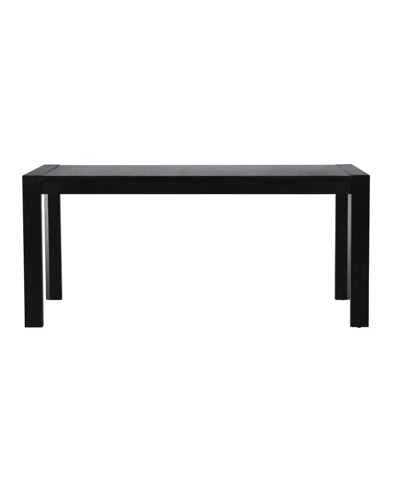 Slider Esstisch aus Eiche, ausziehbar in Schwarz, Ansicht 4