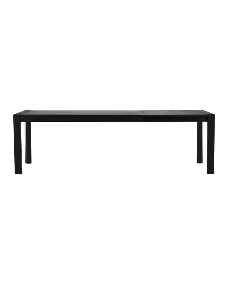 Slider Esstisch aus Eiche, ausziehbar in Schwarz, Ansicht 5