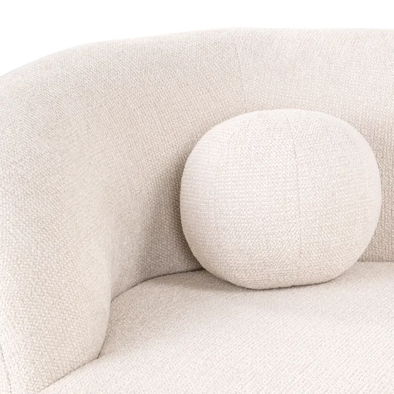 Chaise Longue Emma, Cream fancy von Richmond Interiors, Produktansicht 7