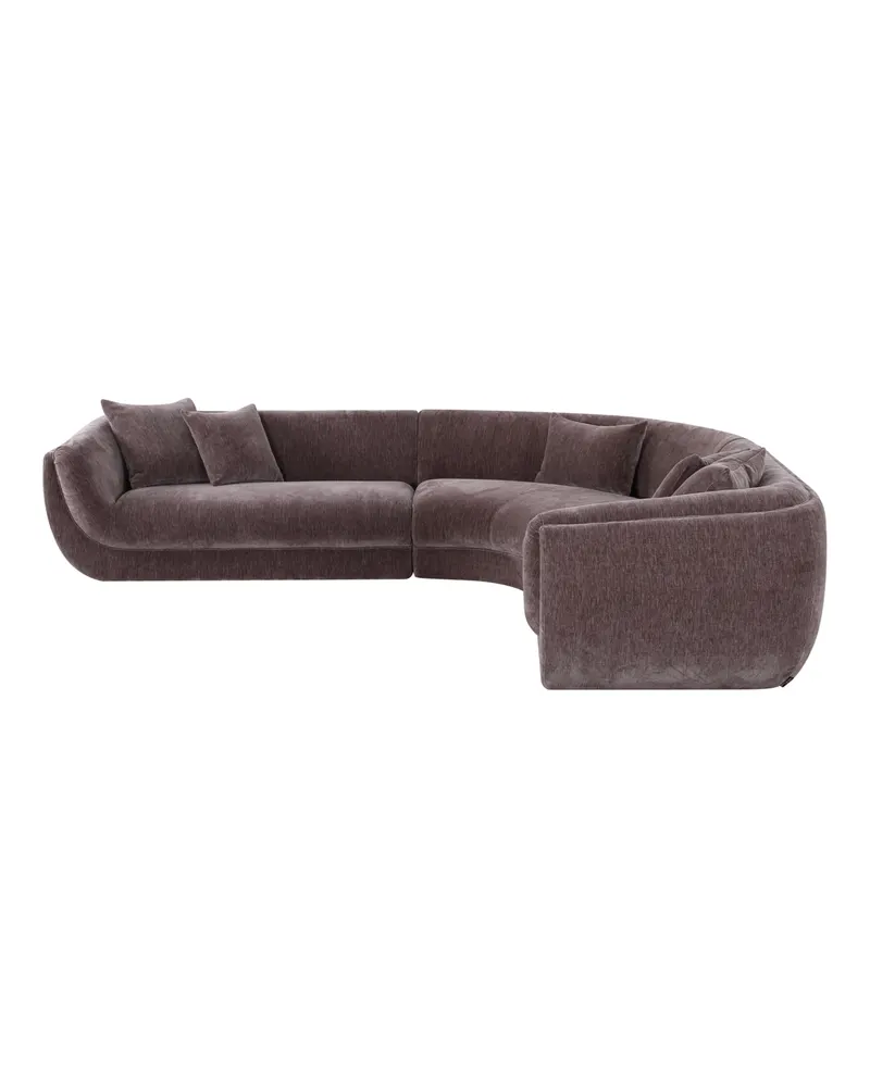 Sofa Gianelle, Be straight dark brown von Richmond Interiors, Produktansicht 2