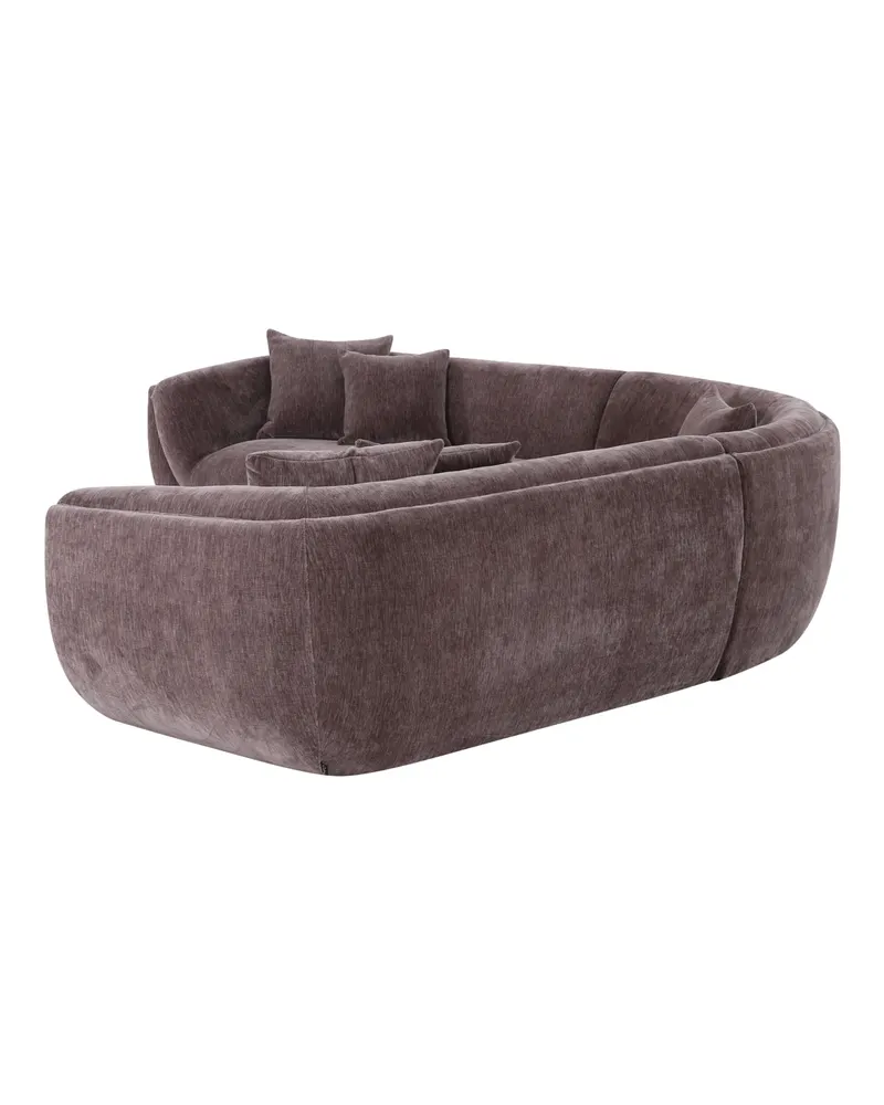 Sofa Gianelle, Be straight dark brown von Richmond Interiors, Produktansicht 3