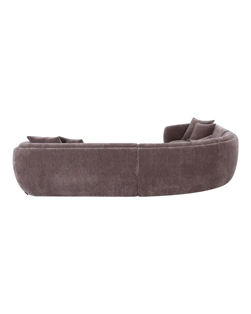 Sofa Gianelle, Be straight dark brown von Richmond Interiors, Produktansicht 4