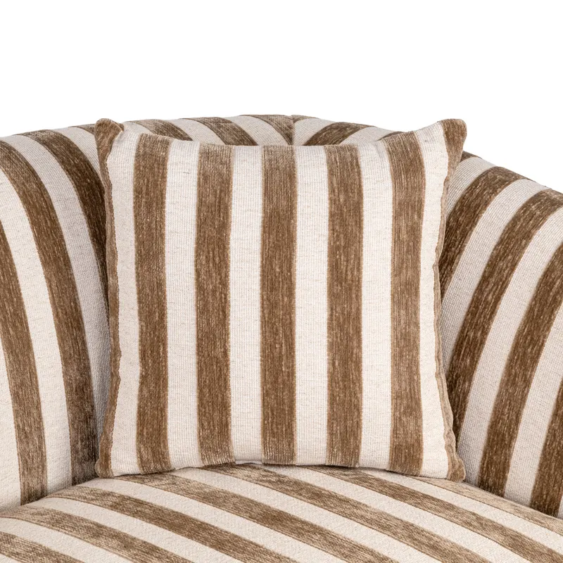 Sofa Luxandra, Stripes sand von Richmond Interiors, Produktansicht 6