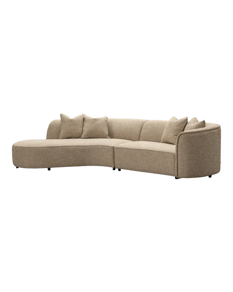 Sofa Romero, Sand tweed, links von Richmond Interiors, Produktansicht 2