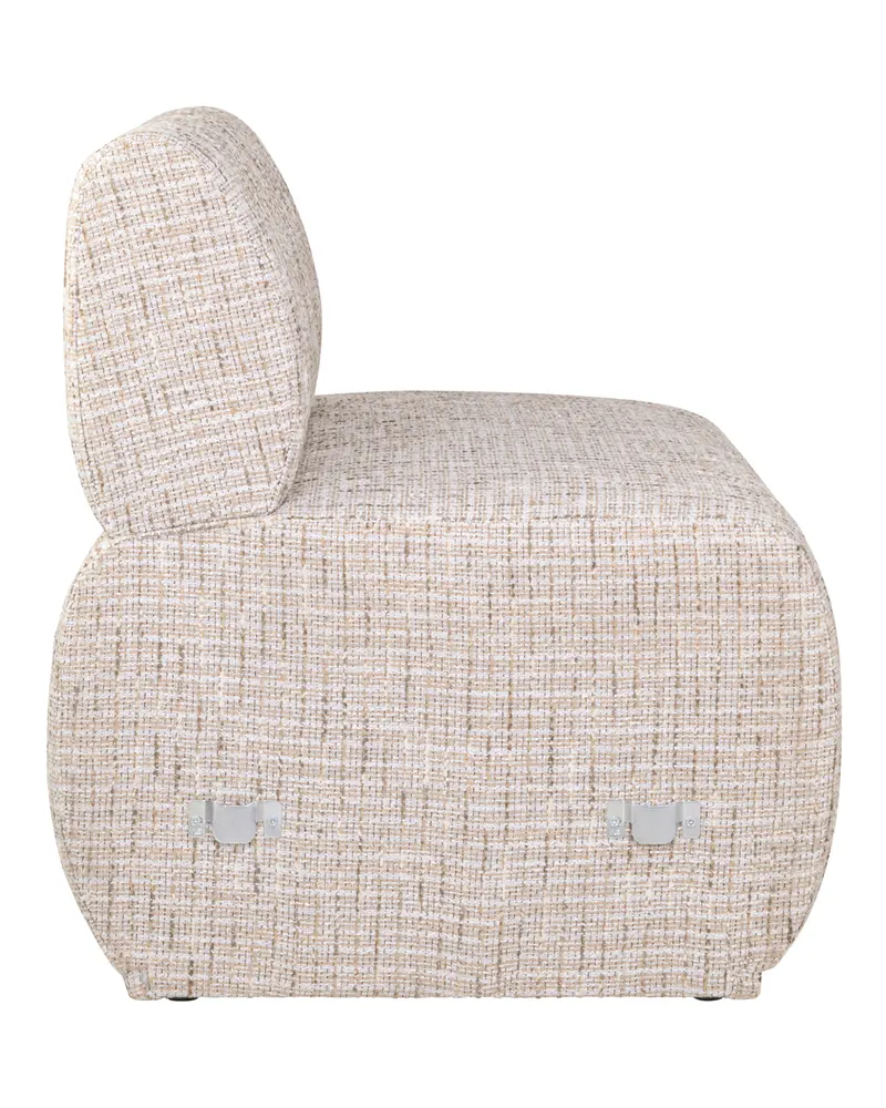 Sorrobon Sitzbank, offenes Ende rechts, gerade Form, Trendy Cream von Richmond Interiors, Produktansicht 7