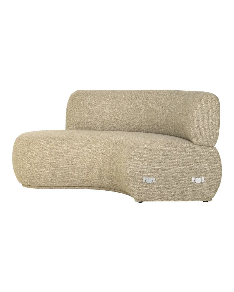 Sorrobon offenes Ende links, rund, Cayenne green von Richmond Interiors