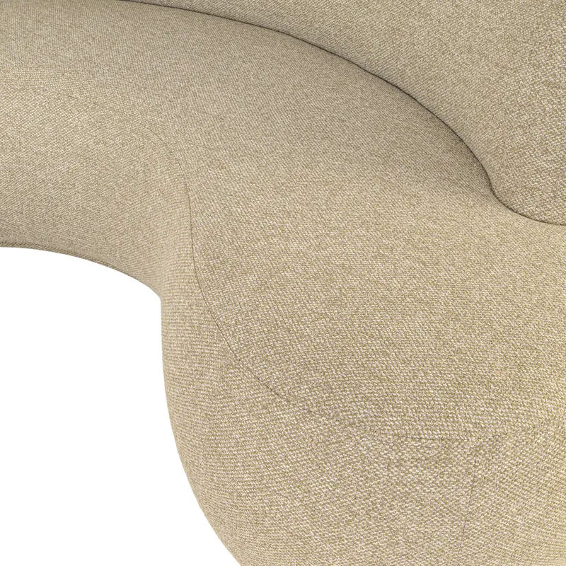 Sorrobon offenes Ende links, rund, Cayenne green von Richmond Interiors, Produktansicht 11