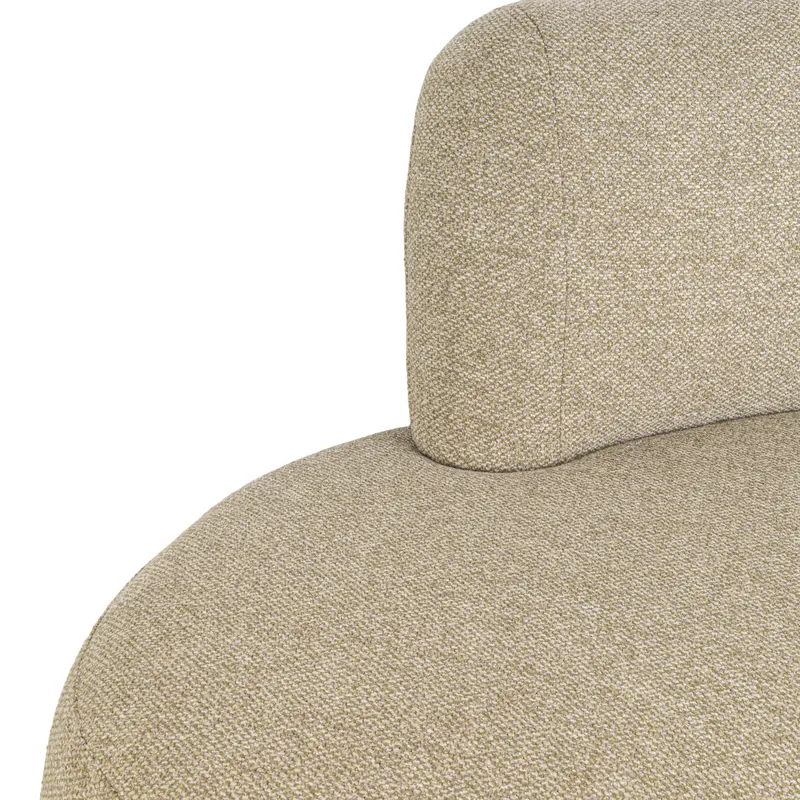 Sorrobon offenes Ende links, rund, Cayenne green von Richmond Interiors, Produktansicht 12