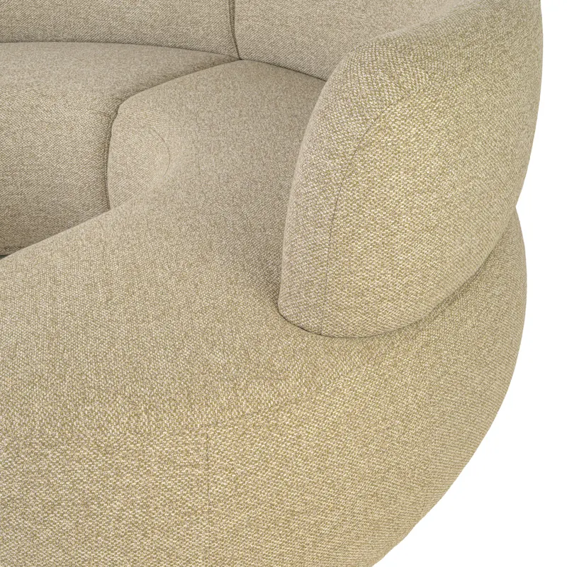 Sorrobon offenes Ende links, rund, Cayenne green von Richmond Interiors, Produktansicht 14
