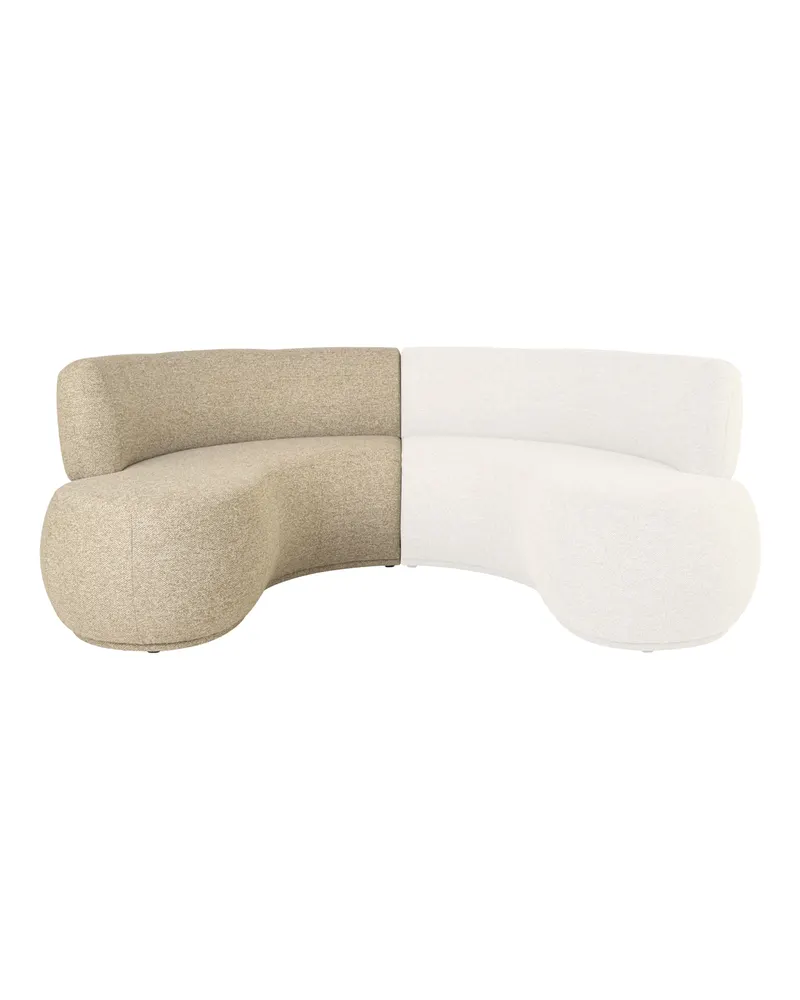 Sorrobon offenes Ende links, rund, Cayenne green von Richmond Interiors, Produktansicht 4